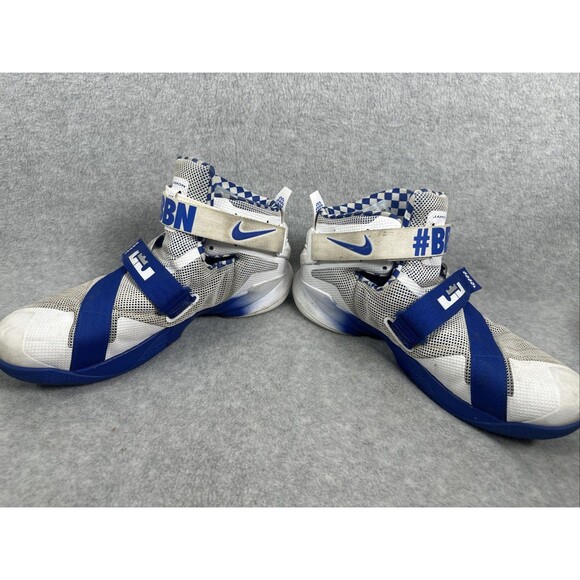 Nike LeBron Soldier 10 PE “#BBN” Kentucky Wildcats UK Blue White Size 12 Rare